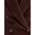 Brunello Cucinelli Bordeaux Cotton Coat