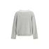 Brunello Cucinelli White Cotton Sweatshirt
