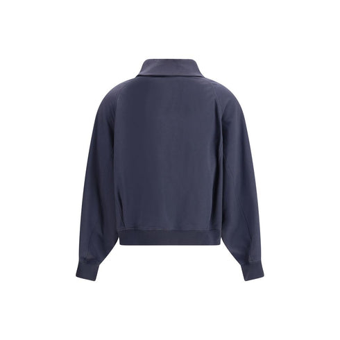 Brunello Cucinelli Blue Cotton Bomber