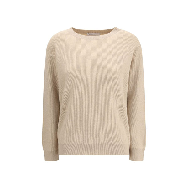 Brunello Cucinelli Beige Cashmere Cashmere Sweater
