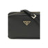 Prada Black Calf Leather Bos Taurus Shoulder Bag