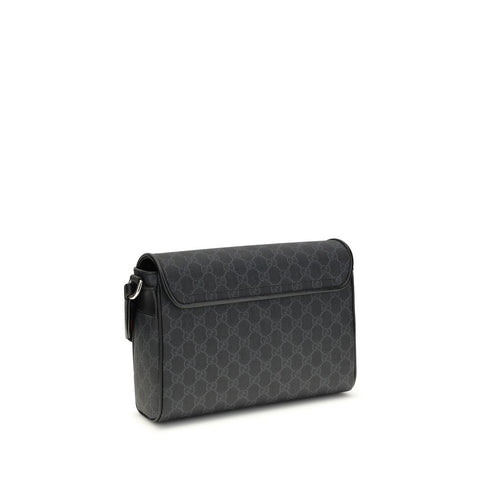 Gucci Black Fabric Shoulder Bag