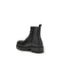 Balenciaga Black Calf Leather Bos Taurus Lace-Up Boots