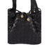 Bottega Veneta Black Lamb Leather Backet Bag
