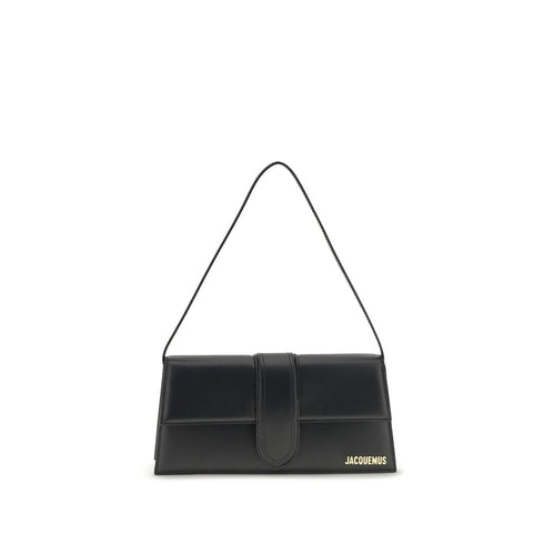 Jacquemus Black Calf Leather Bos Taurus Shoulder Bag