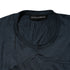 Dolce & Gabbana Dark Blue Silk Crew Neck Short Sleeve T-shirt