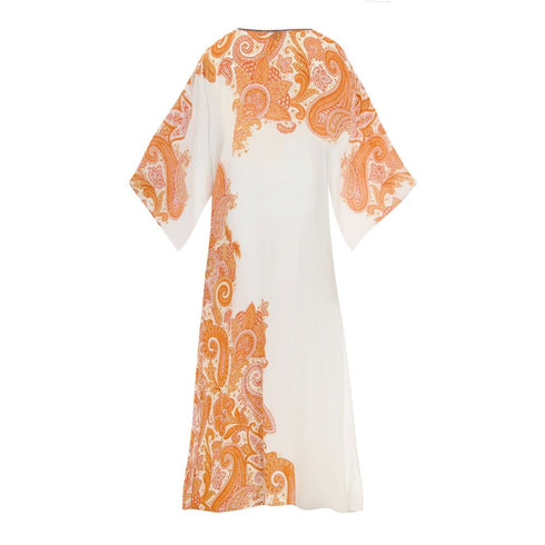 Etro Bicolor Viscose Casual Dress