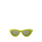 Bottega Veneta Yellow Acetate Sunglasses