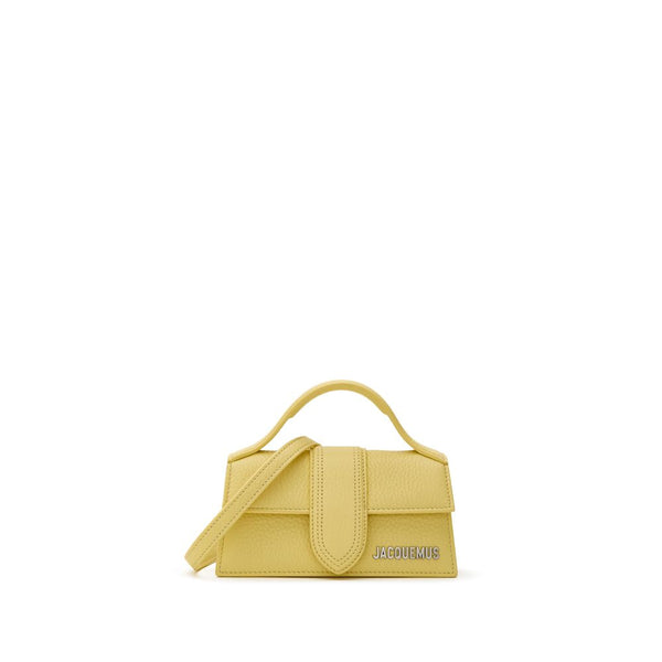 Jacquemus Yellow Leather Handbag