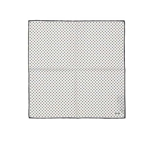 Tom Ford Black And White Silk Clutch Bag