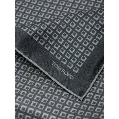 Tom Ford Green Silk Clutch Bag