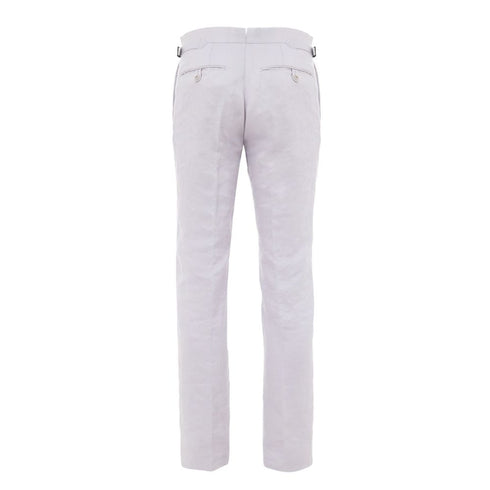 Tom Ford Purple Linen Dress Pants