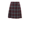 Dolce & Gabbana Bordeaux Wool Mini Skirt