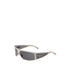 Bottega Veneta Gray Metal Sunglasses