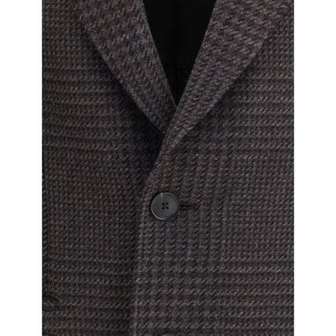 ZEGNA Brown Wool Coat
