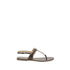 Gucci Brown Calf Leather Bos Taurus Flat Sandals