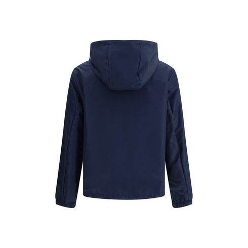 Fendi Blue Polyester Shell Jacket