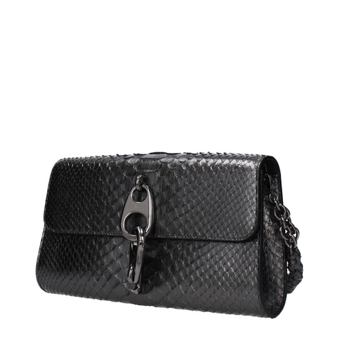 Tom Ford Gray Skin Clutch Bag