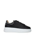Philipp Plein Black Leather Chunky Sneakers