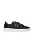 Philipp Plein Black Leather Low Top Sneakers