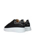 Philipp Plein Black Leather Chunky Sneakers