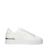 Philipp Plein White Leather Low Top Sneakers