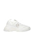 Philipp Plein White Fabric Chunky Sneakers