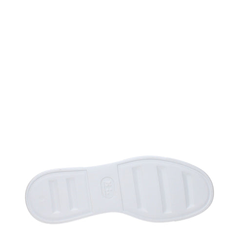 Philipp Plein White Leather Low Top Sneakers