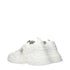 Philipp Plein White Fabric Chunky Sneakers