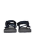 Burberry Blue Fabric Flat Sandals
