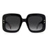Carolina Herrera Black Acetate Sunglasses