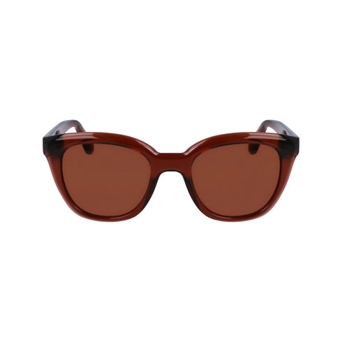 Ferragamo Brown Injected Sunglasses