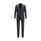 Giorgio Armani Black Fleece Wool Clothing