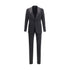 Giorgio Armani Black Fleece Wool Clothing