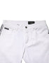 Dolce & Gabbana White Cotton Stretch Skinny Men Denim Jeans