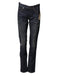 Dolce & Gabbana Dark Blue Watch GOLD Men Skinny Denim Jeans