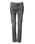 Dolce & Gabbana Gray Cotton Mid Waist Skinny Denim Jeans