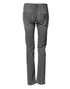 Dolce & Gabbana Gray Cotton Mid Waist Skinny Denim Jeans