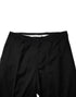 Dolce & Gabbana Black Wool Formal Dress Men Trouser Pants