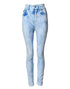 Dolce & Gabbana Light Blue High Waist Skinny Denim Jeans