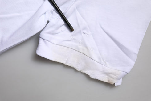 Dolce & Gabbana White DG Logo Crew Neck Short Sleeves T-shirt