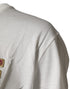 Dolce & Gabbana White Logo Crew Neck Short Sleeves T-shirt