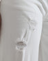 Dolce & Gabbana Wide Leg White Cotton Cropped Denim Jeans