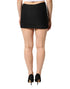 Dolce & Gabbana Black Cotton Pencil Cut High Waist Mini Skirt
