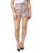 Dolce & Gabbana Pink Jacquard High Waist Hotpants Shorts