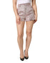 Dolce & Gabbana Pink Jacquard High Waist Hotpants Shorts