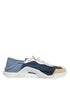 Dolce & Gabbana Multicolor Lace Up Low Top NS1 Sneakers Shoes