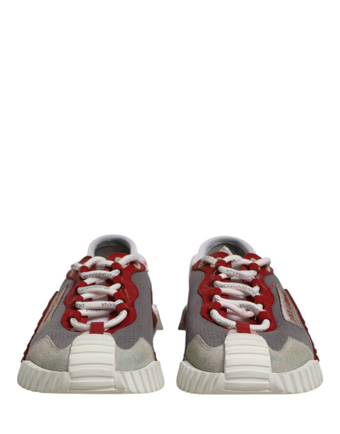 Dolce & Gabbana Multicolor Lace Up Low Top NS1 Sneakers Men Shoes
