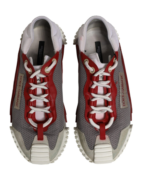 Dolce & Gabbana Multicolor Lace Up Low Top NS1 Sneakers Men Shoes