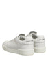 Dolce & Gabbana White MIAMI Calf Low Top Men Sneakers Shoes